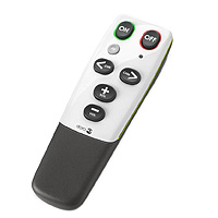 1. What you will need. Image of a Doro Handle Easy 321RC Universal Remote Control.