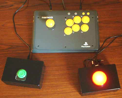 Switch Adapted Namco Arcade Stick.