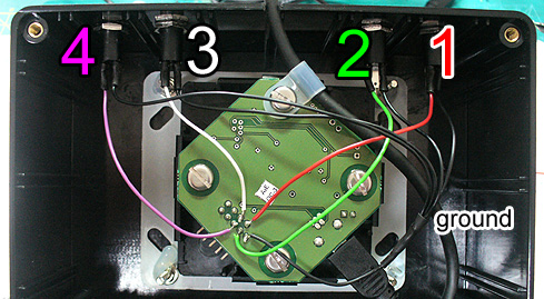6. Wiring up the optional switch sockets to the Ultra-Stik PCB.