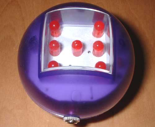 Electro Dice. Large bright display with sound. Easy to daisy chain - roll 2 or more dice at once. Dice colours vary.