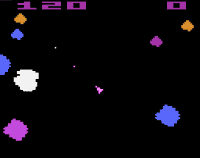 Asteroids for the Atari VCS